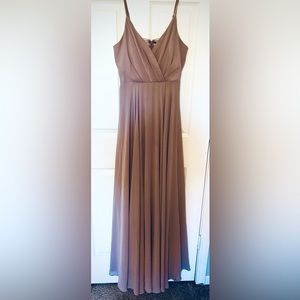 Lulus Mauve Formal Spaghetti Strap Lined Maxi Dress
